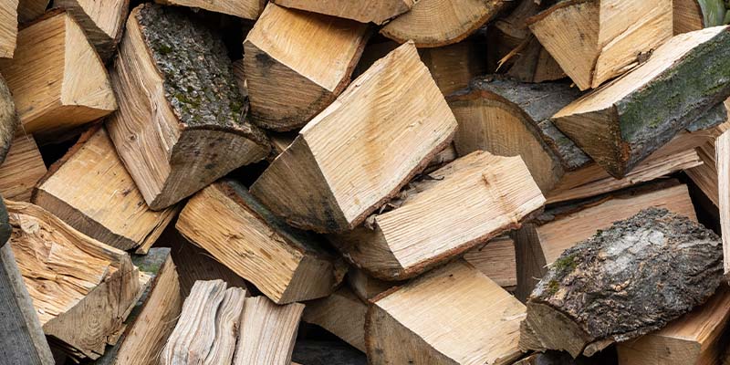 Photo of pile of Hardwood.